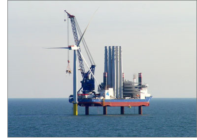 Iberdrola « boosté » par le West Duddon Sands Wind Farm