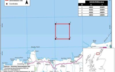 Ecosse : deux turbines sur une plate-forme