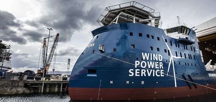 Ulstein sort son premier navire pour BS et Siemens