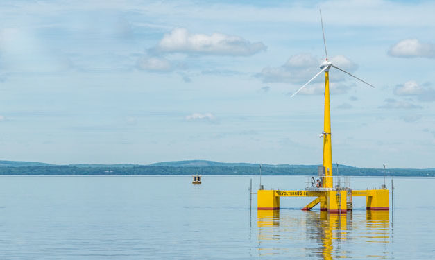 DCNS mise sur deux technologies de flotteur pour l&rsquo;éolien flottant
