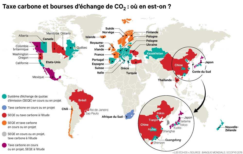 Vers un prix du carbone européen d’au moins 20 euros par tonne