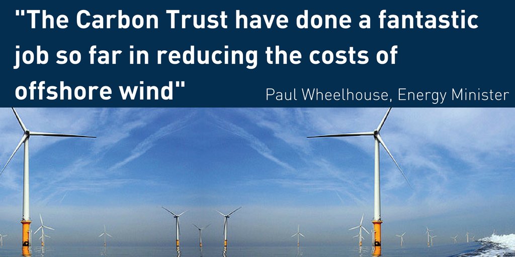 Carbon Trust fournira un soutien technique au programme éolien offshore flottant