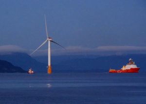 hywind scotland first turbine leaves for site credit statoil