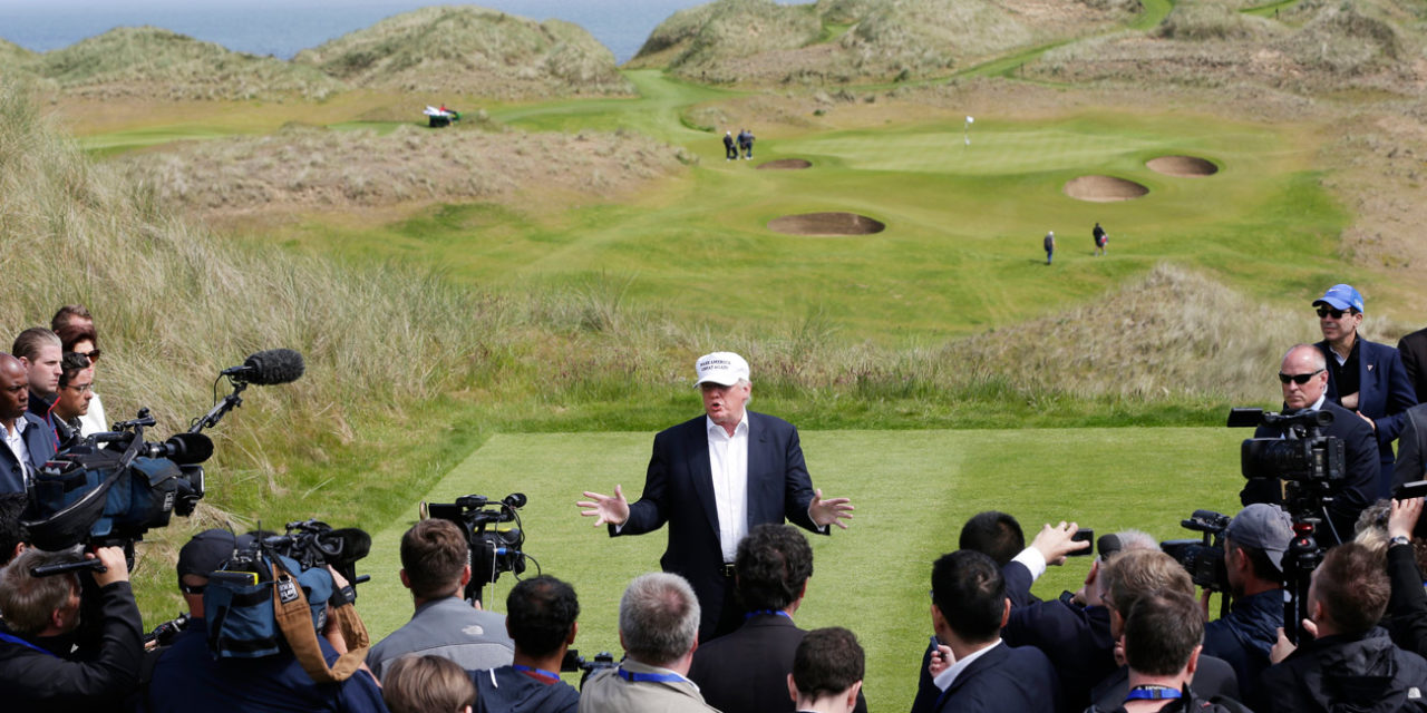 Ecosse : Le groupe Trump empêché de construire un 2ème parcours de golf