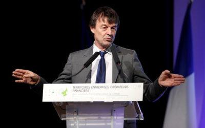 Nicolas Hulot rayonne