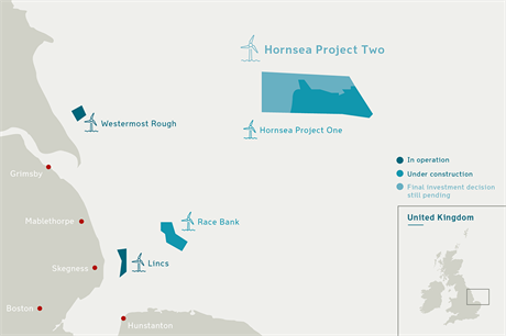 Hornsea Project Two sera équipé de turbines Siemens Gamesa