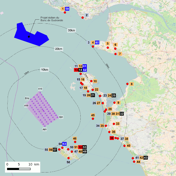 Parc éolien en mer au large des îles d’Yeu et de Noirmoutier : Avis de l’Autorité environnementale du CGEDD