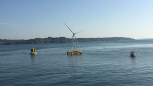 L&rsquo;éolienne flottante EOLINK est en mer