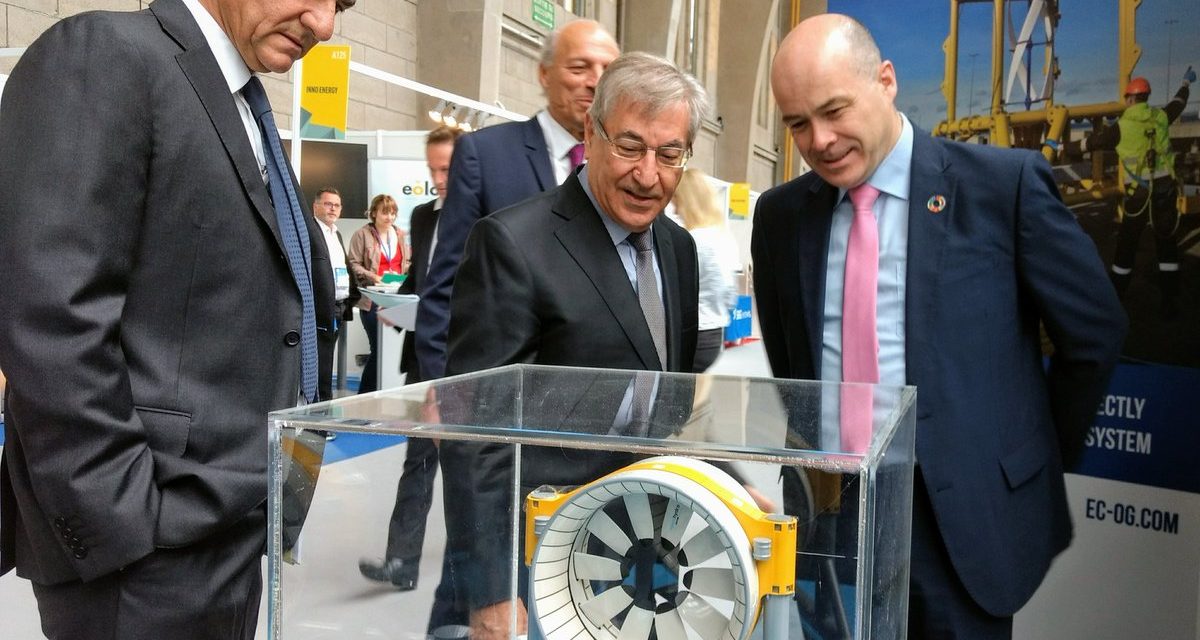 Tidal energy : Karmenu Vella expressed the importance of this emerging industry for Europe