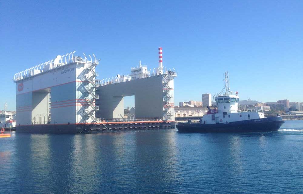 La Touline : compétence « Mer » pour le chantier de Monaco mené par Bouygues Construction
