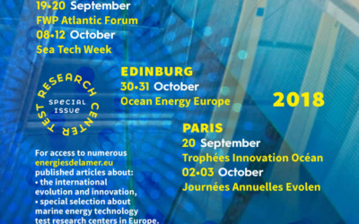 FWP Atlantic Forum 2018 – N° Spécial moyens d’essais