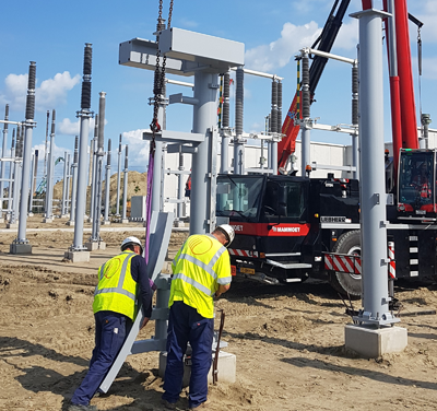 Vallourec et RijnDijk travaillent pour la sous-station de Borssele