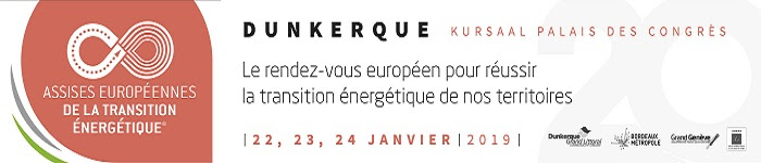 Evénements de janvier : Dunkerque notamment pour le futur parc éolien en mer, Orléans, Tokyo, puis, Paris et Lorient en février