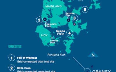 L’EMEC pérennise son site test pour les énergies marines de Fall of Warness