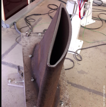 Le premier démonstrateur de pale creuse d’hélice en fabrication additive métallique