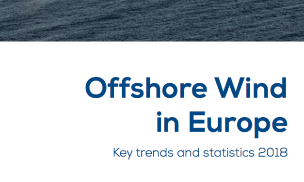 Rapport WindEurope 2018 : Offshore Wind in Europe – chiffres clés et statistiques 2017