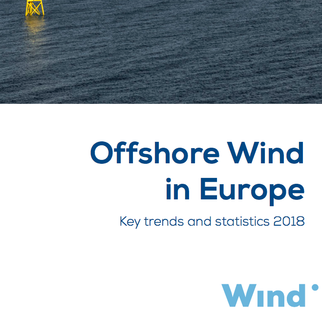 Rapport WindEurope 2018 : Offshore Wind in Europe – chiffres clés et statistiques 2017