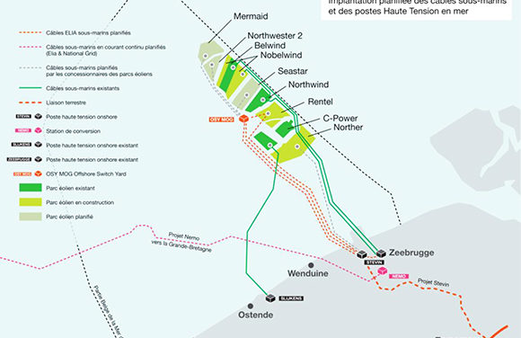2019 sera une année record pour l’éolien en mer en Belgique