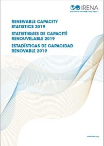 IRENA Capacity Statistics 2019 cover