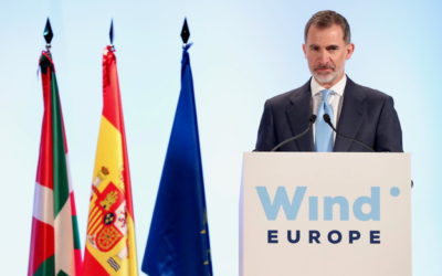 WindEurope : Le Roi Felipe VI mise sur les renouvelables