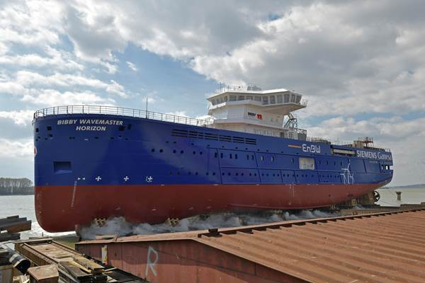 Le SOV de Damen est à l’eau pour Hohe See et Albatros