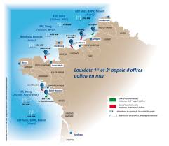 Accord de la Commission européenne pour les 6 premiers parcs éoliens en mer français