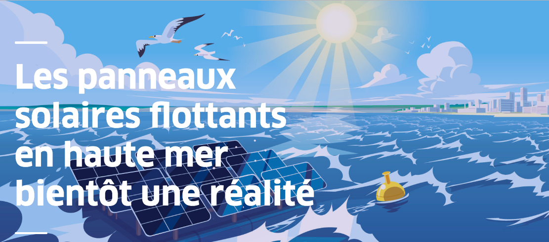 La Belgique avance sur un projet solaire marin