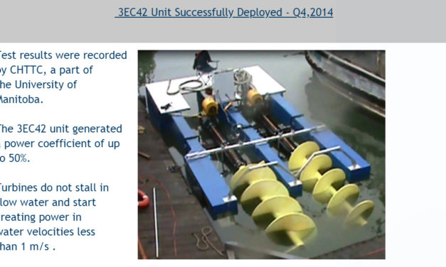 Baie de Fundy : La relance des énergies marines ?