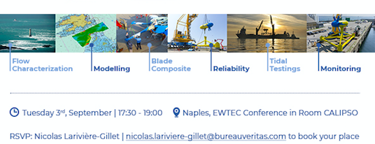 EWTEC Side Event “Real Tide Project – Tidal Energy