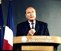 « Notre maison brûle et nous regardons ailleurs » Jacques Chirac