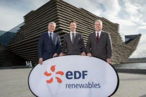 EDF lance la construction du parc éolien en mer de « Neart na Gaoithe » avec ESB