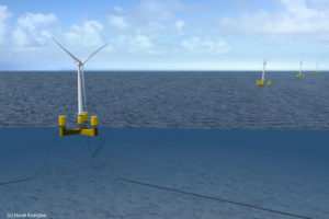 Comment Naval Energies a-t-elle pu adapter son flotteur pour l’éolienne de MHI-Vestas ?