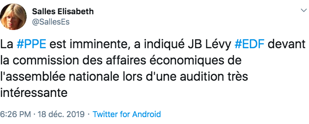 La PPE est imminente !