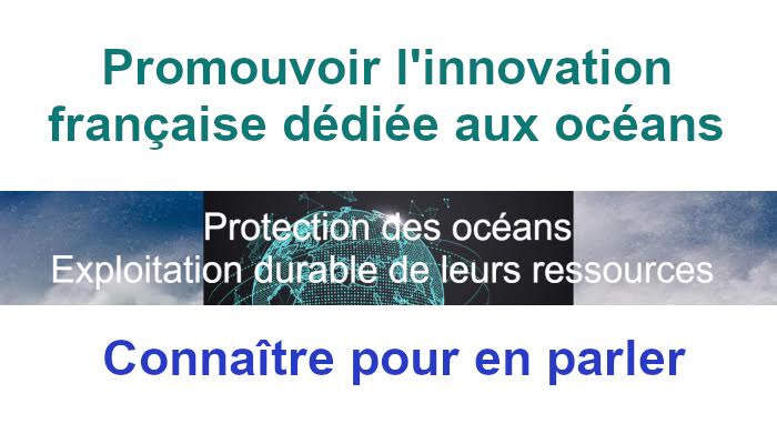 Les Trophées de l’innovation Océan se tiennent le 16 janvier 2020