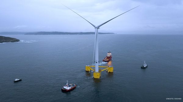 WindFloat Atlantic a commencé à produire de l’électricité au large du Portugal