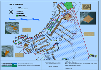 Parc éolien en mer de Saint-Brieuc : Ailes Marines s’installera au port de Lézardrieux