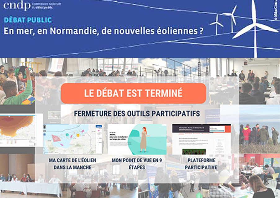 CPDP de Normandie « En mer, en Normandie, de nouvelles éoliennes ? »