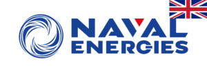 logo Naval Énergies + union jack