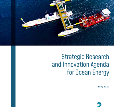 Hydrolien – Houlomoteur – Dessalement – ETM : Programme stratégique de recherche et d’innovation (SRIA) 2020 pour l’énergie océanique
