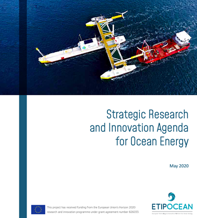 Hydrolien – Houlomoteur – Dessalement – ETM : Programme stratégique de recherche et d’innovation (SRIA) 2020 pour l’énergie océanique