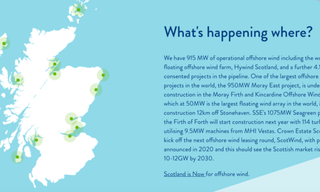 Planification – L’Ecosse souhaite identifier les options de plan les plus durables pour le développement futur de l’énergie éolienne offshore à l’échelle commerciale