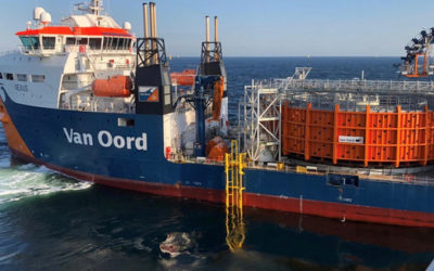 Van Oord débute sa nouvelle étape pour Borssele I & II, après l’installation des câbles Nexans