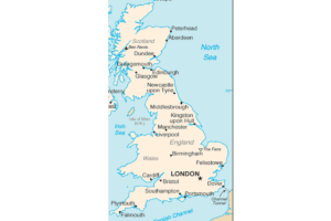 carte de la Grande-Bretagne