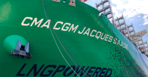 Nouveau navire amiral au GNL du groupe CMA CGM - Première mondiale