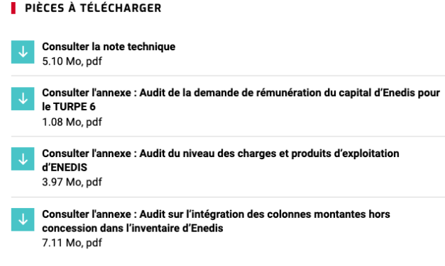 CRE : Consultation publique relative au prochain tarif d’utilisation des réseaux publics de distribution d’électricité (TURPE 6 HTA-BT)
