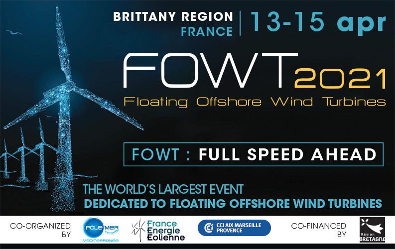 FOWT 2021 : Launch of the Call for Papers