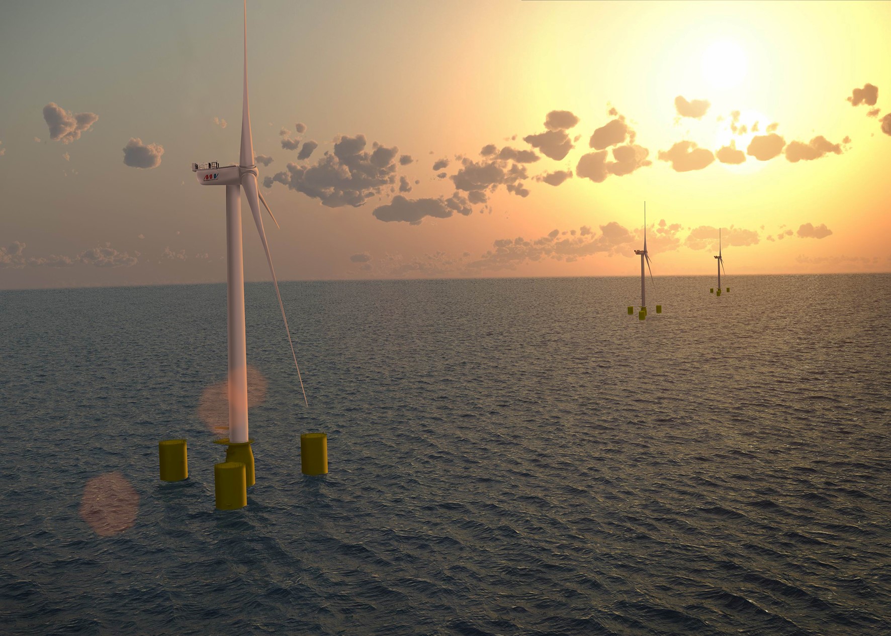 Le flotteur pour éoliennes en mer de Naval Energies labellisé par « Solar Impulse Efficient Solution »