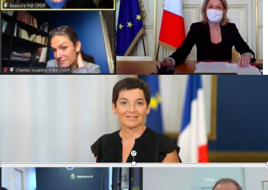 Annonce de la zone du futur parc éolien en mer au large de la Normandie