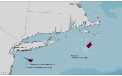 Equinor et bp ont remporté le plus important marché de production d’électricité  en mer aux Etats-Unis