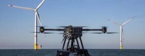 DEME Offshore et Sabca ont testé des drones dans le parc en mer de Rentel